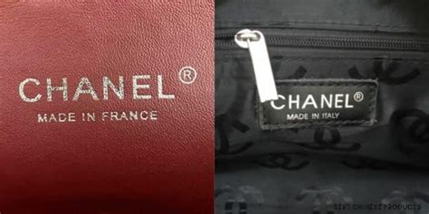 chanel handbags made in china